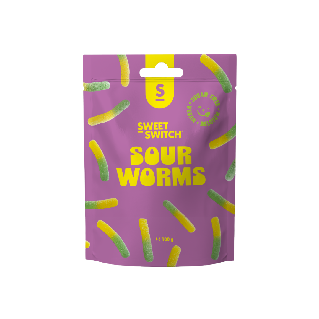 Sour Worms 100 g