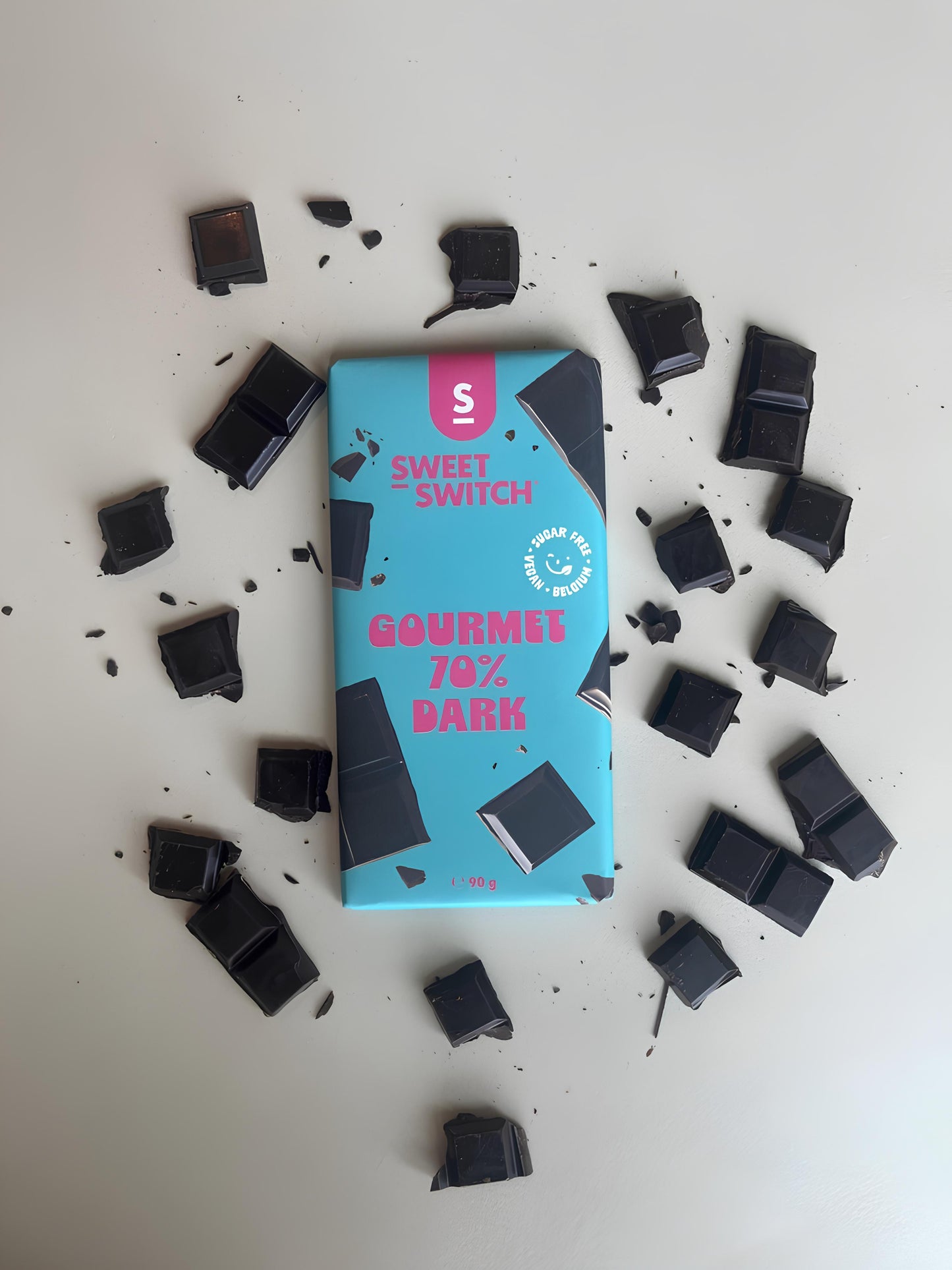 70% Chocolat noir Belge 100 g