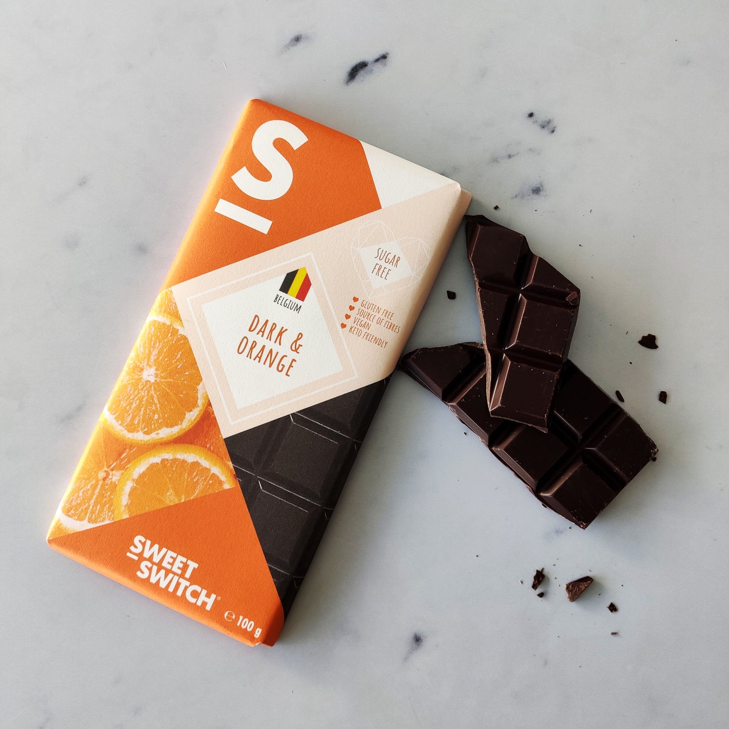 Dark & Orange Chocolate 100 g