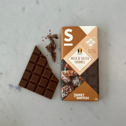 Milk Chocolate & Salted Caramel 100 g