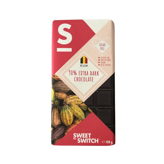 90% Extra Dark Chocolate 100 g