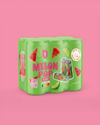 6-PACK - 6 x Melon Pop 330 ml