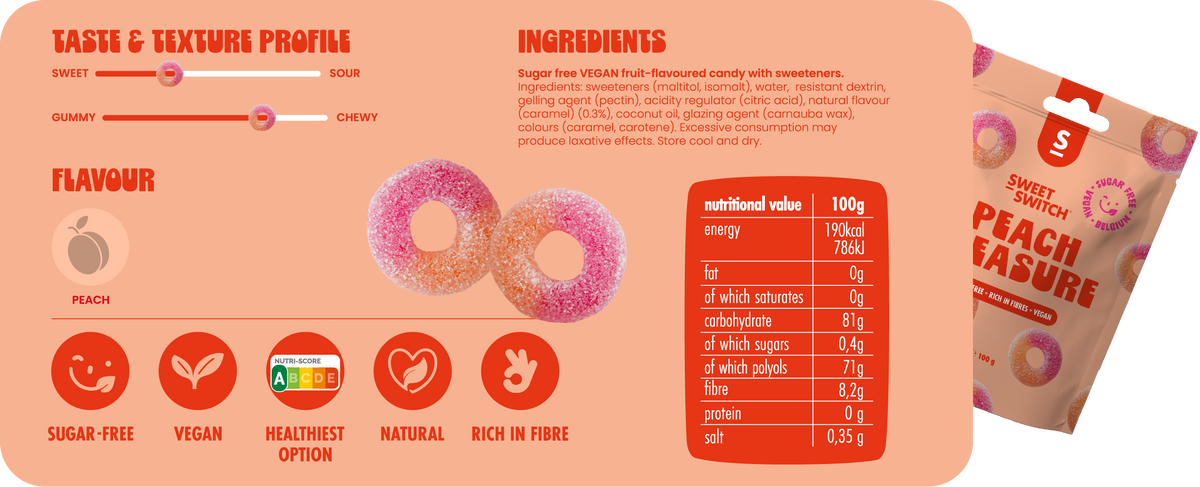 Peach Pleasure 100 g
