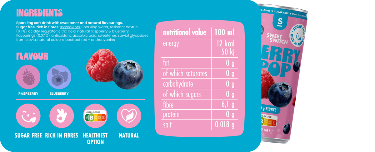 Berry Pop 330 ml