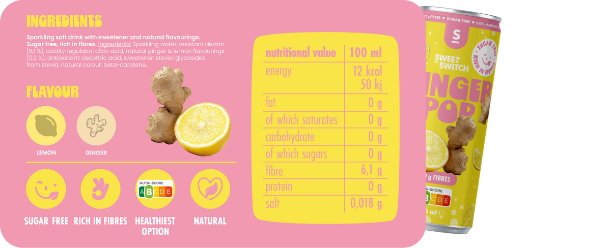 Ginger Pop 330 ml