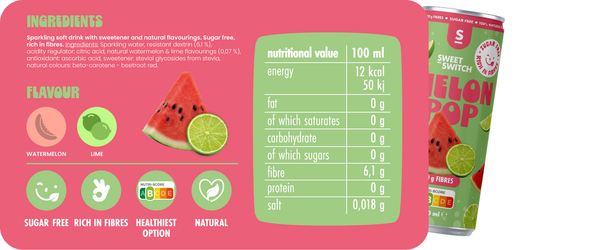 Melon Pop 330 ml