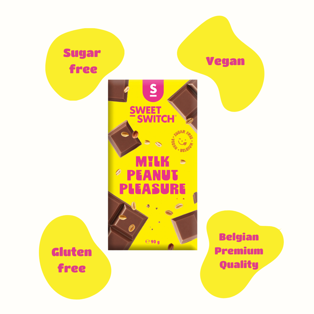 BOX - 12 x M!lk Peanut Pleasure 90 g