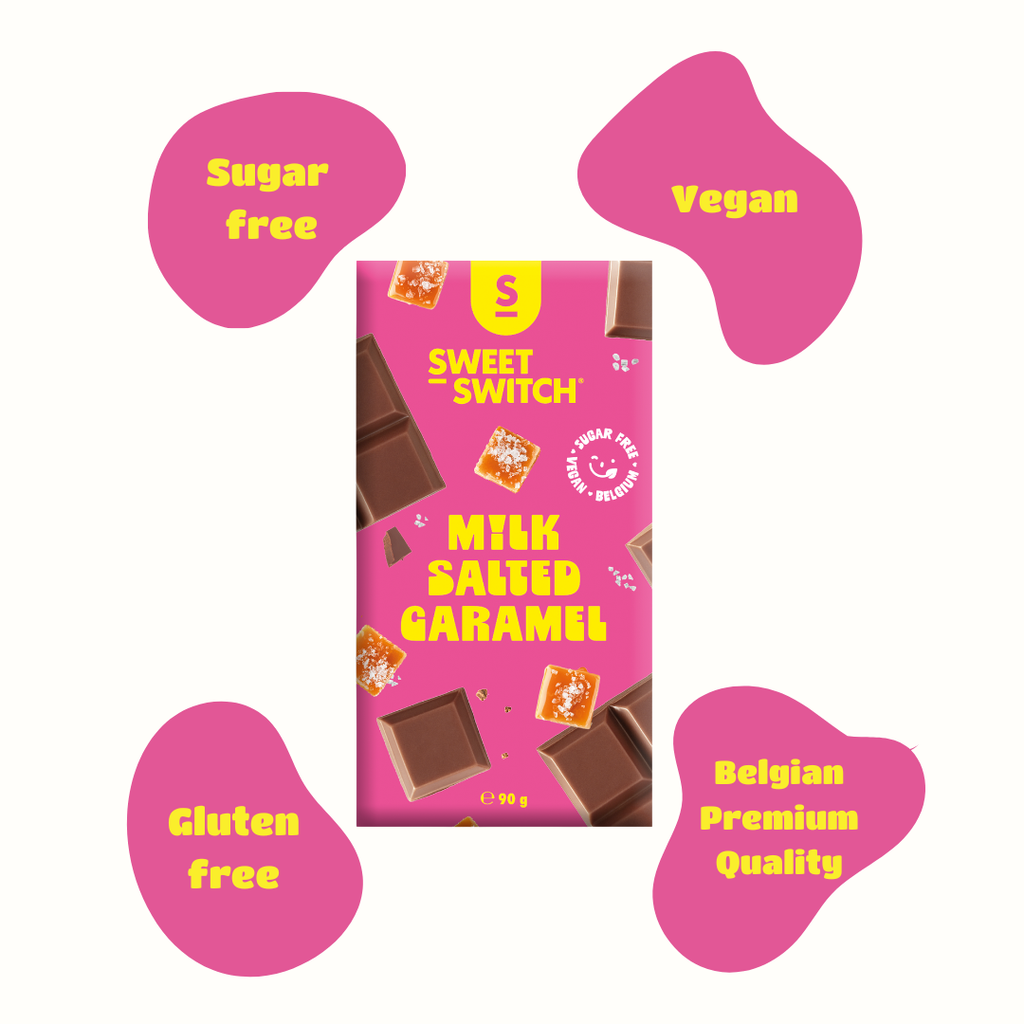 BOX - 12 x M!lk Salted Caramel 90 g