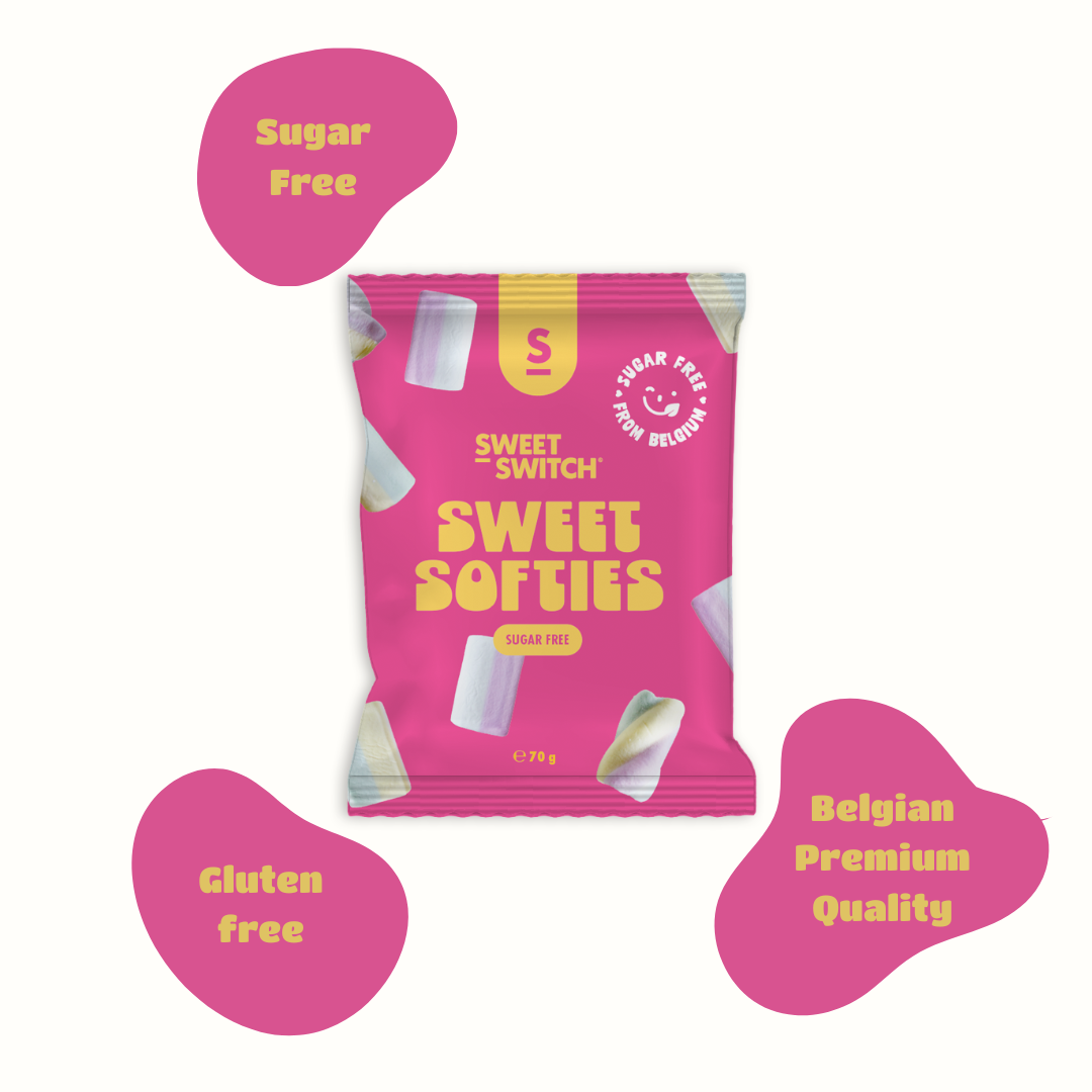 BOX - 10 x Sweet Softies 70 g