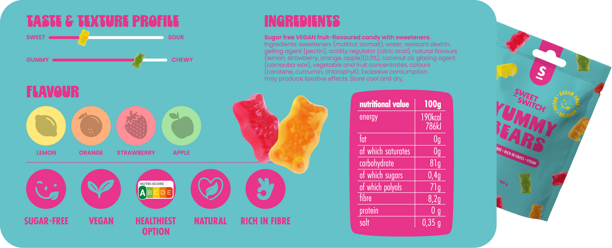 Yummy Bears 100 g